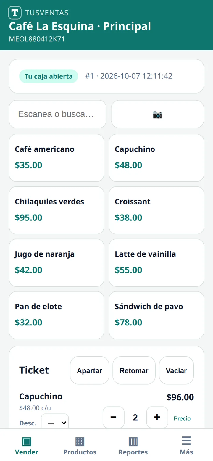 TusVentas en el celular